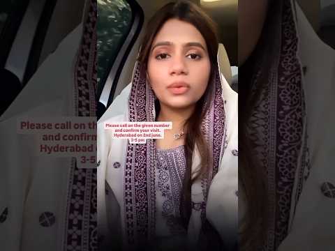 2 June ko Hyderabad a rahe hain  marzia sanu pathan #videoshortsviral #viralshortvideo #youtubeshort