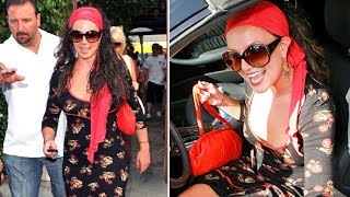 Britney Spears Looking Cute In A Red Bandana And Vintage Dress Sparking Paparazzi Chaos!!! [2007]