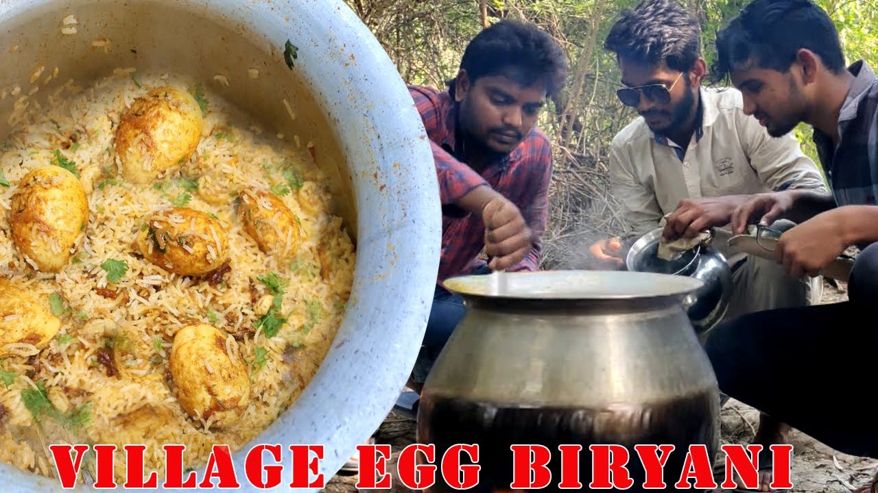 Egg Dum Biryani | Special Egg Biryani | Anda dum biryani | APPLE STREET FOOD