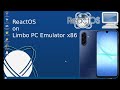 ReactOS on Limbo PC Emulator x86