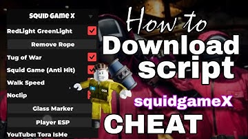 How to download script (cheat) in Squid Game X 🦑🔪🚥🔫💰☠️