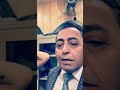 الشاعر حمزه الحلفي مع الكوافير ابراهيم القلعه