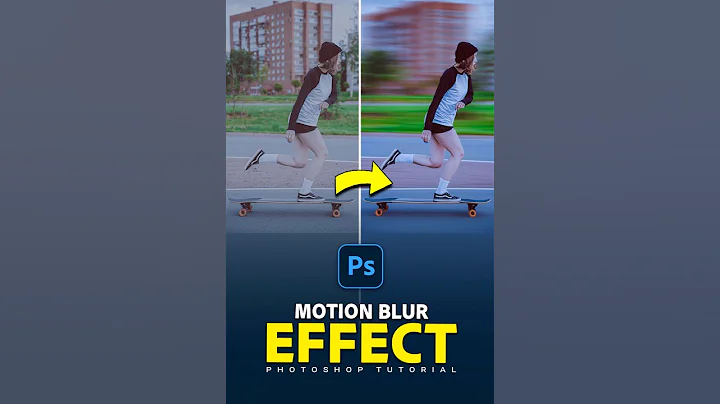 Photoshop Magic: Mastering the Mesmerizing Motion Blur Effect!