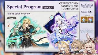 6.4 Livestream Is Huge Varka, Reruns, New Characters & Events　- Genshin Impact