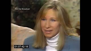 Barbra Streisand Interview for "Nuts" (1987)