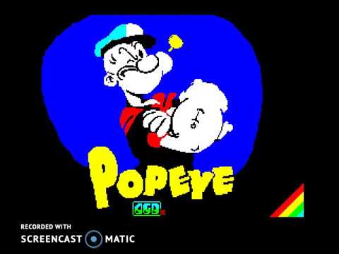 Popeyezx 2018- Zx Spectrum Demo WIP (no music yet) - YouTube