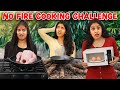 NO FIRE COOKING CHALLENGE 🤩 | തീ ഇല്ല STOVE ഇല്ല GAS ഇല്ല ❌😂 | PULLOTHI