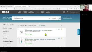 Novanet: Searching for Peer Reviewed Articles