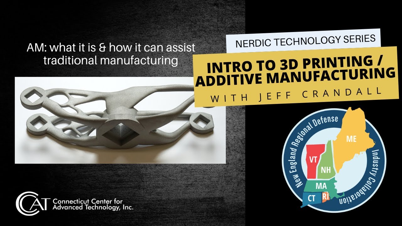 Intro to Additive Manufacturing | what it is & how it can assist traditional manufacturing