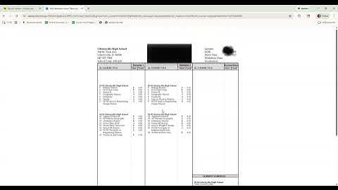 SchooLinks: Access your unofficial transcript