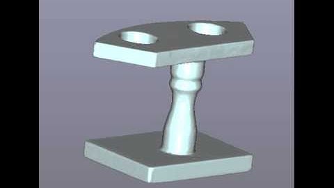 Temaki Sushi Stand onscans 3D scan data