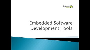Embedded Software Development Tools