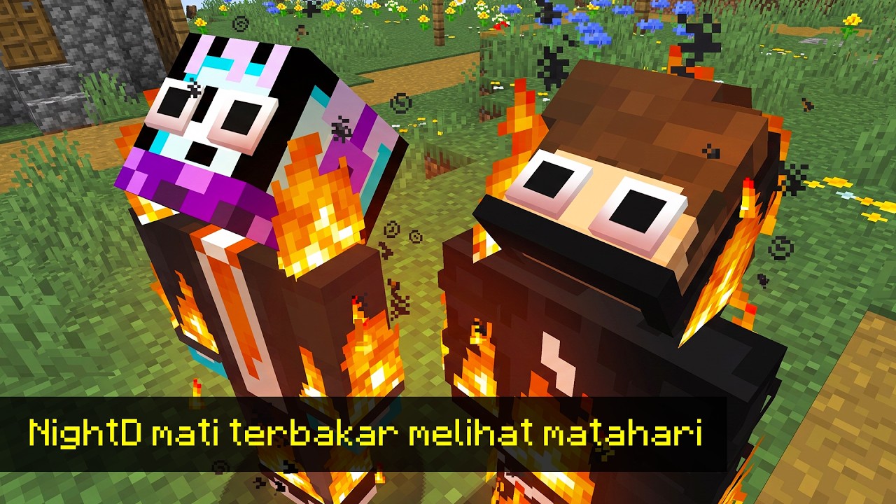 AKU TANTANG BEACONCREAM MATI KONYOL DI MINECRAFT