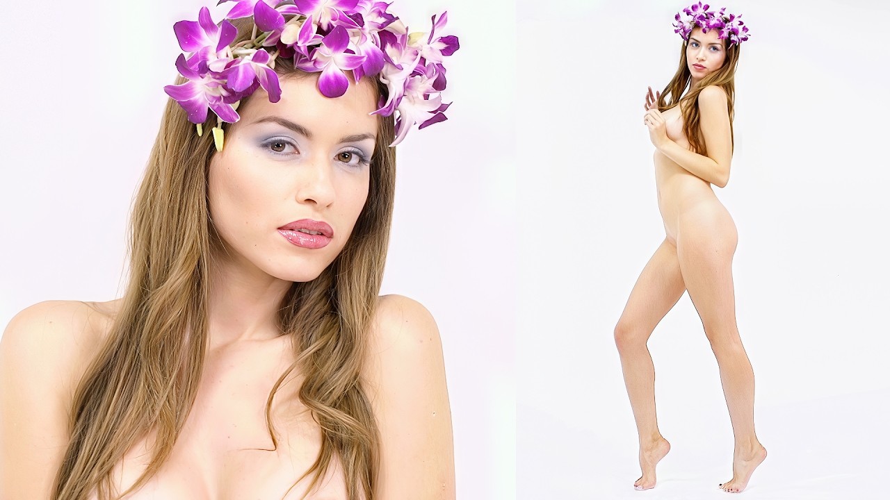 Nude photo workshop with Alena