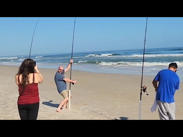 THIS Is Why You Bring Your BIGGEST FISHING RODS To The Beach