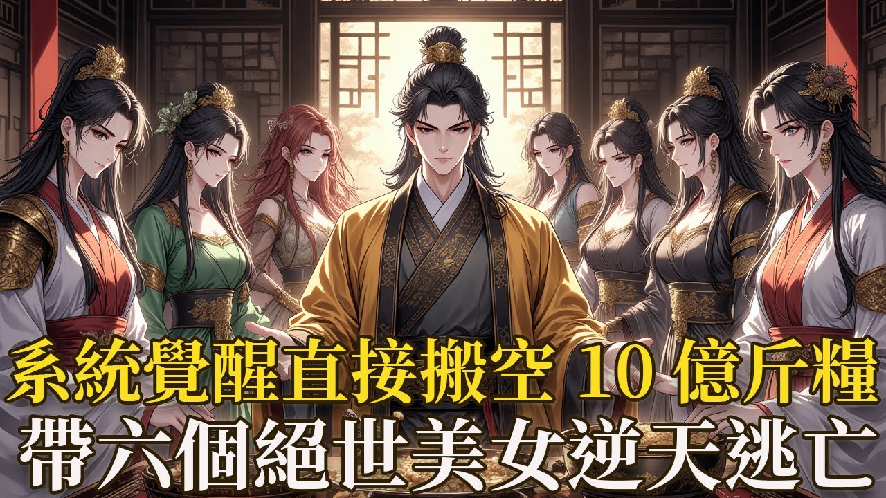 系統覺醒直接搬空 10 億斤糧食 + 百萬軍備，帶六個絕世皇嫂逆天逃亡！你穿越成常年臥病的七皇子楚天，本是待宰羔羊，卻在密道逃亡前覺醒無敵簽到系統 —— 無限空間直接到賬，從奉天殿的金銀珠寶..