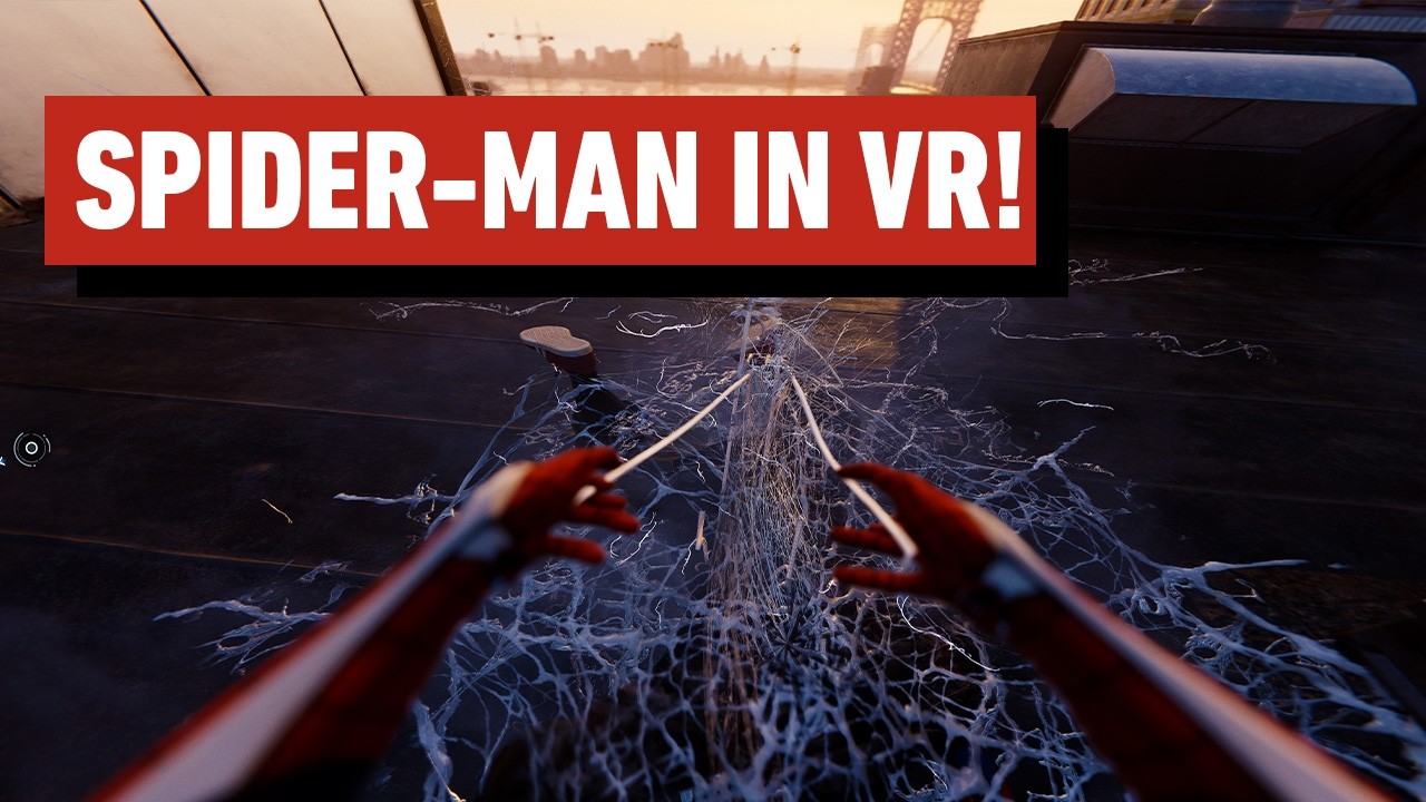 This Mod Adds VR to Spider-Man Remastered