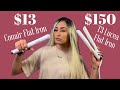 $13 Target Flat Iron VS $150 High End Flat Iron | are expensive tools worth it???