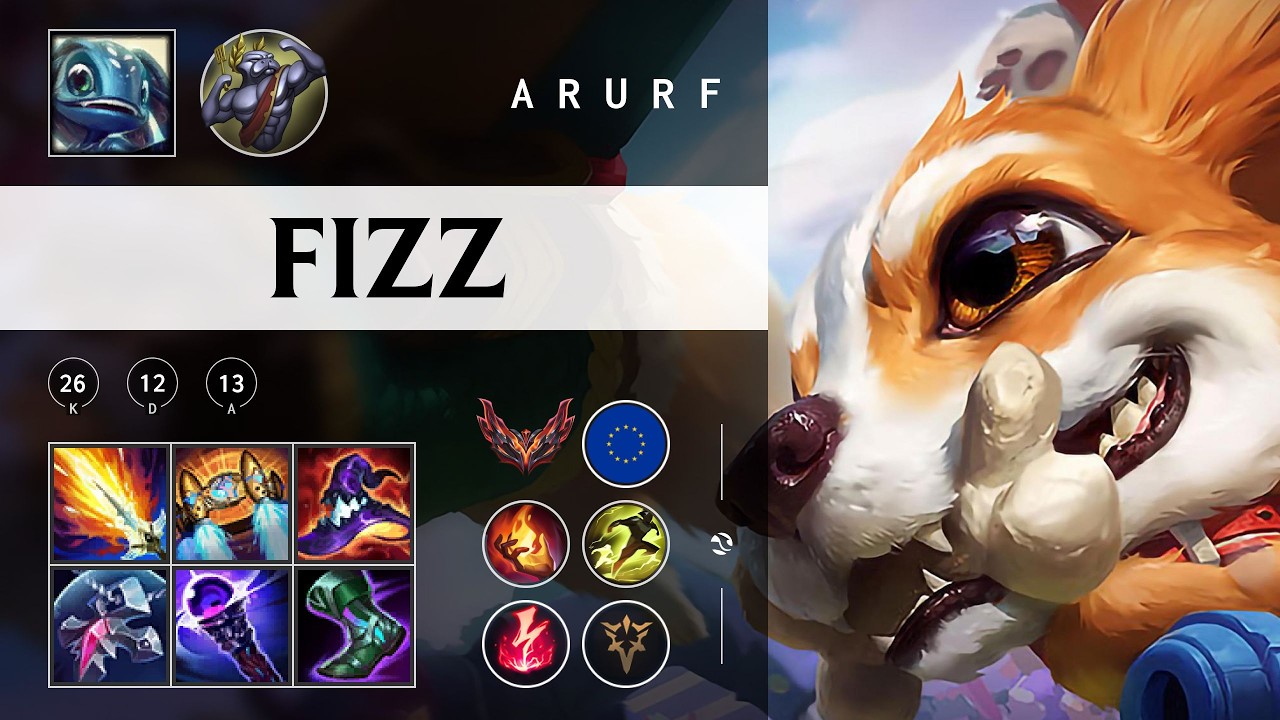 Fizz ARURF - EUW Grandmaster Patch 26.03