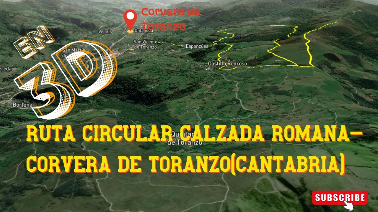 Rutas Senderismo Cantabria | Ruta Circular Calzada Romana-Corvera de Toranzo(Cantabria)