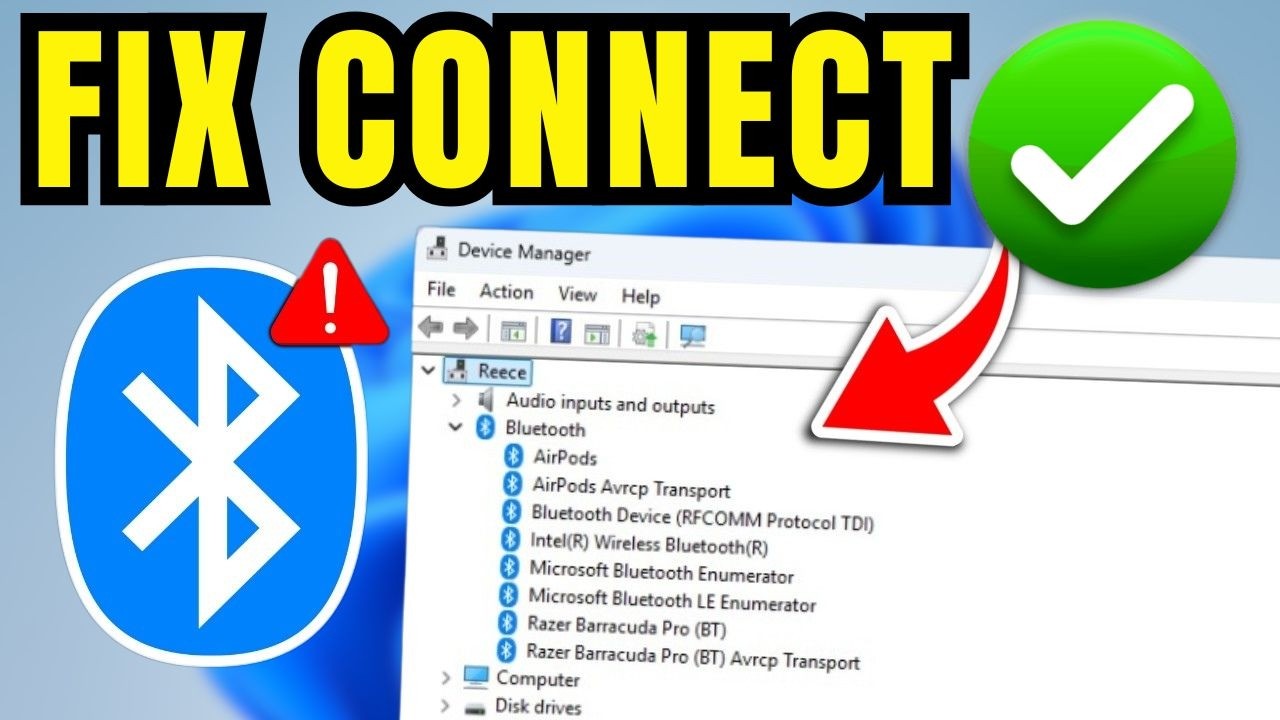 How To Fix Bluetooth Could Not Connect Problem In Windows 11 (Quick ...