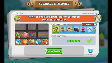 BTD6 Advanced Challenge | Try It If You Are Smart | January 3, 2022
