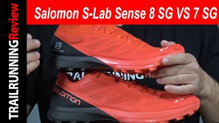 Salomon S-Lab Sense 8 VS Salomon 7 YouTube