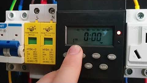 ZYT16G Microcomputer Timer Switch