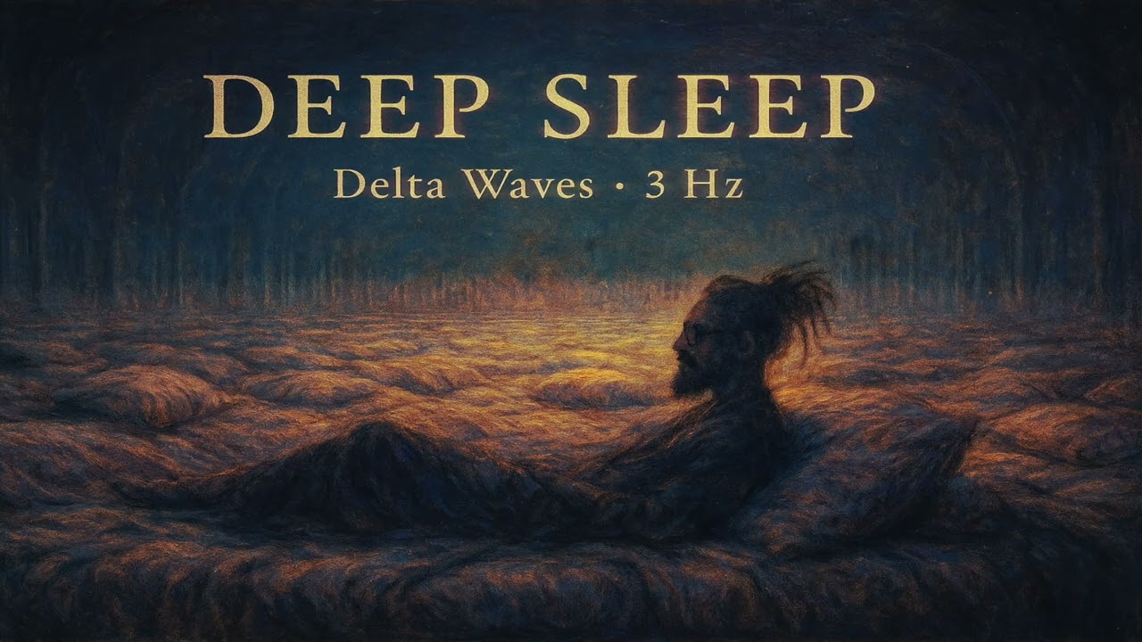 3Hz Delta Waves Binaural Beats | Deep Sleep Recovery