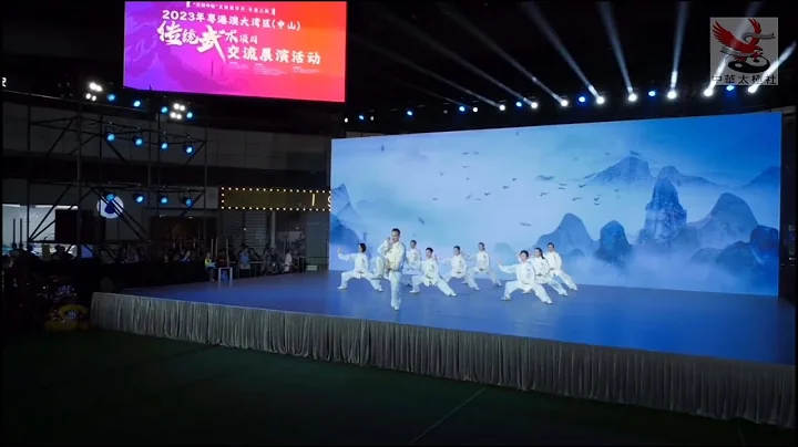 (高清版) 2023年粵港澳大灣區 (中山) 傳統武術交流展演 - 中華太極社 陳式太極拳 - 天天要聞