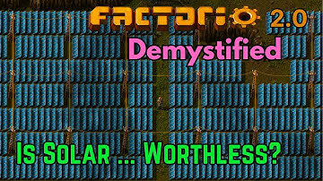 De vraag over zonne-energie | Factorio 2.0-tutorials voor nieuwe spelers | 10