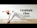 Gratitude flow  yoga with katrina