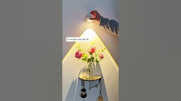 Đèn trang trí xoay 360 độ #dentrangtri #denled #led #ledtrangtri81