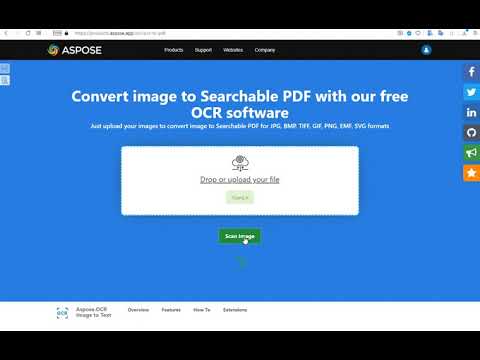 How to convert image to Searchable PDF with Aspose.OCR