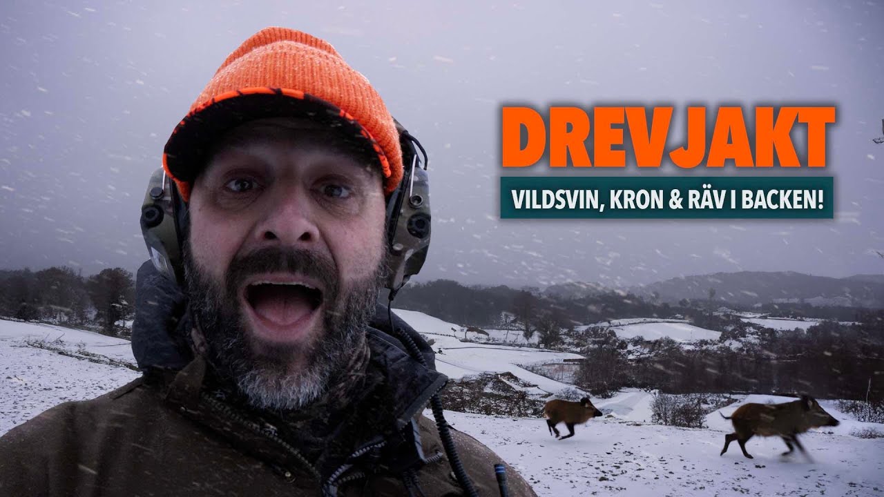 Drevjakt i snöstorm! | Jakt är Jakt