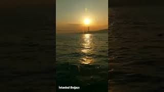 İstanbul Boğazında Gün Batımı
