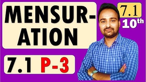 Chapter 7 Mensuration | Class 10 | Practice Set 7.1 Part 3