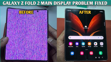 Samsung Galaxy Z Fold2 Main Display Repair || Blank Display || Qaswa Telecom