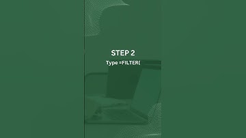 FILTER Function - Dynamic Data Filtering!