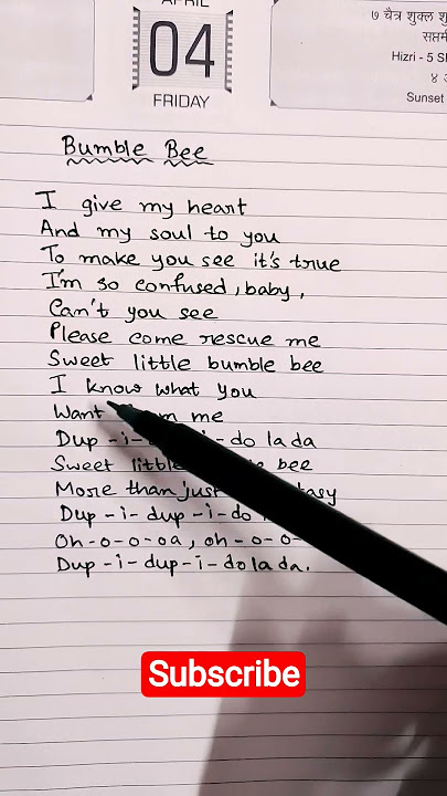 Bambee - Bumble Bee ( Speed Up) Lyrics 🎶#shorts #songlyrics #viralvideo #bambee