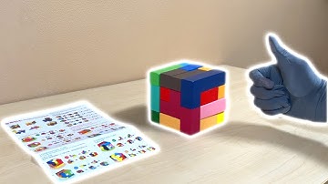 Tetris 3D Wooden Cube Puzzle Unboxing