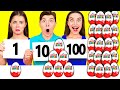 100 слоев еды Челлендж #7 с DaRaDa Challenge