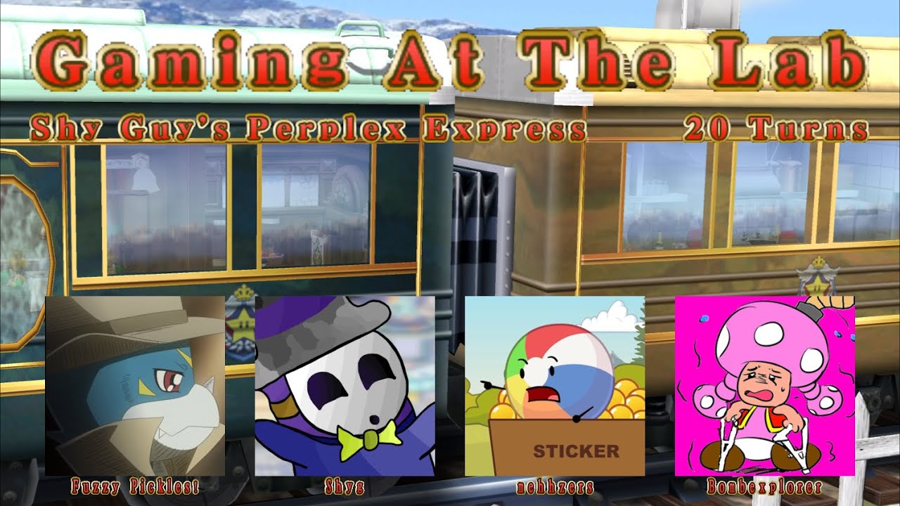 Gaming At The Lab - Episode 165 - Shy Guy's Perplex Express