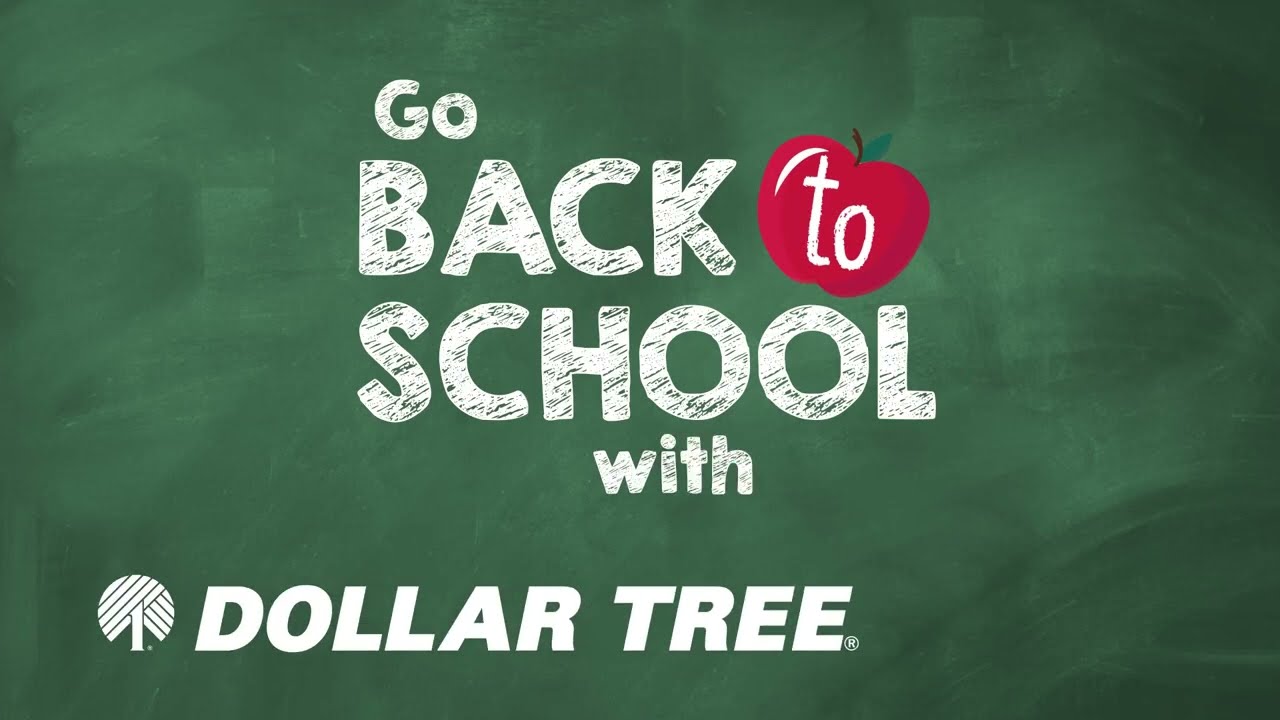 Get Ready to Go Back to School with Dollar Tree YouTube