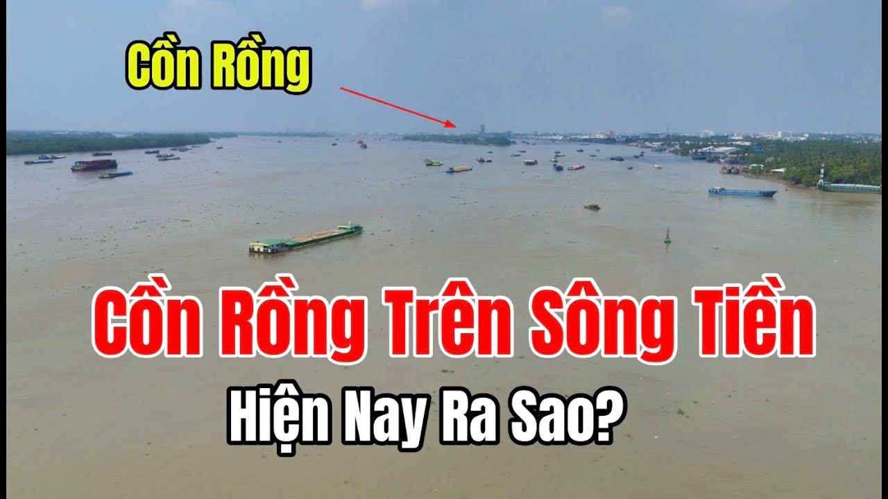 Cồn Rồng trên dòng sông Tiền hiện nay có cảnh quan ra sao?