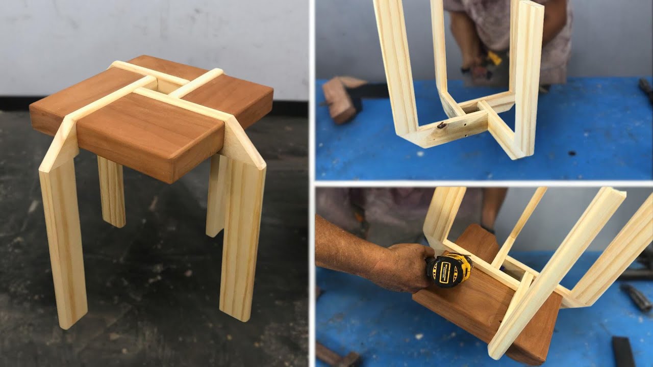 ¡Esta Banqueta Moderna Sorprende a Todos! 🪑🔥 DIY Fácil y Paso a Paso