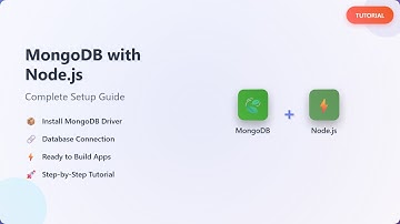 MongoDB & Node.js Setup: The Complete Beginner