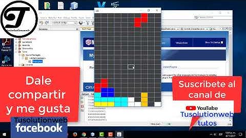 crear juego en java netbeans (TETRIS CODIGO FUENTE)