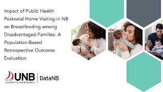 Impact of Public Health Postnatal Home Visiting in NB on Breastfeeding among Disadvantaged Families