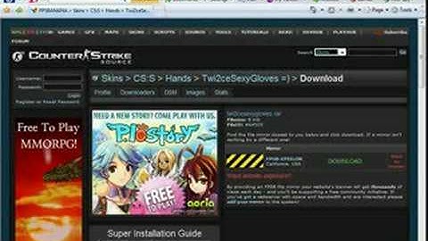 How to install css skins